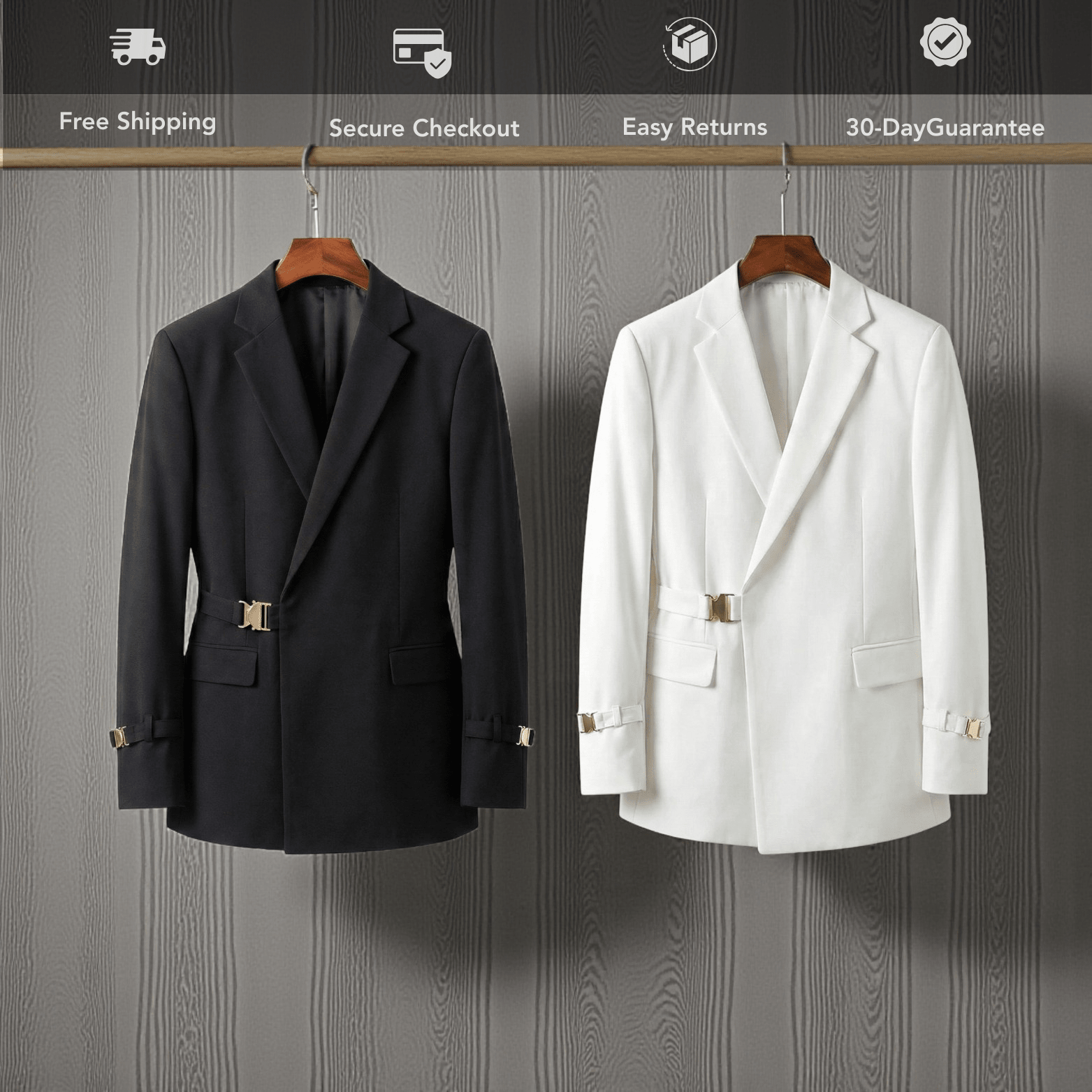 Men’s Slim Fit One - Button Blazer – The Crew - The Crew