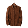 Men’s Corduroy Urban Workwear Shirt – Rugged Casual Style - The Crew