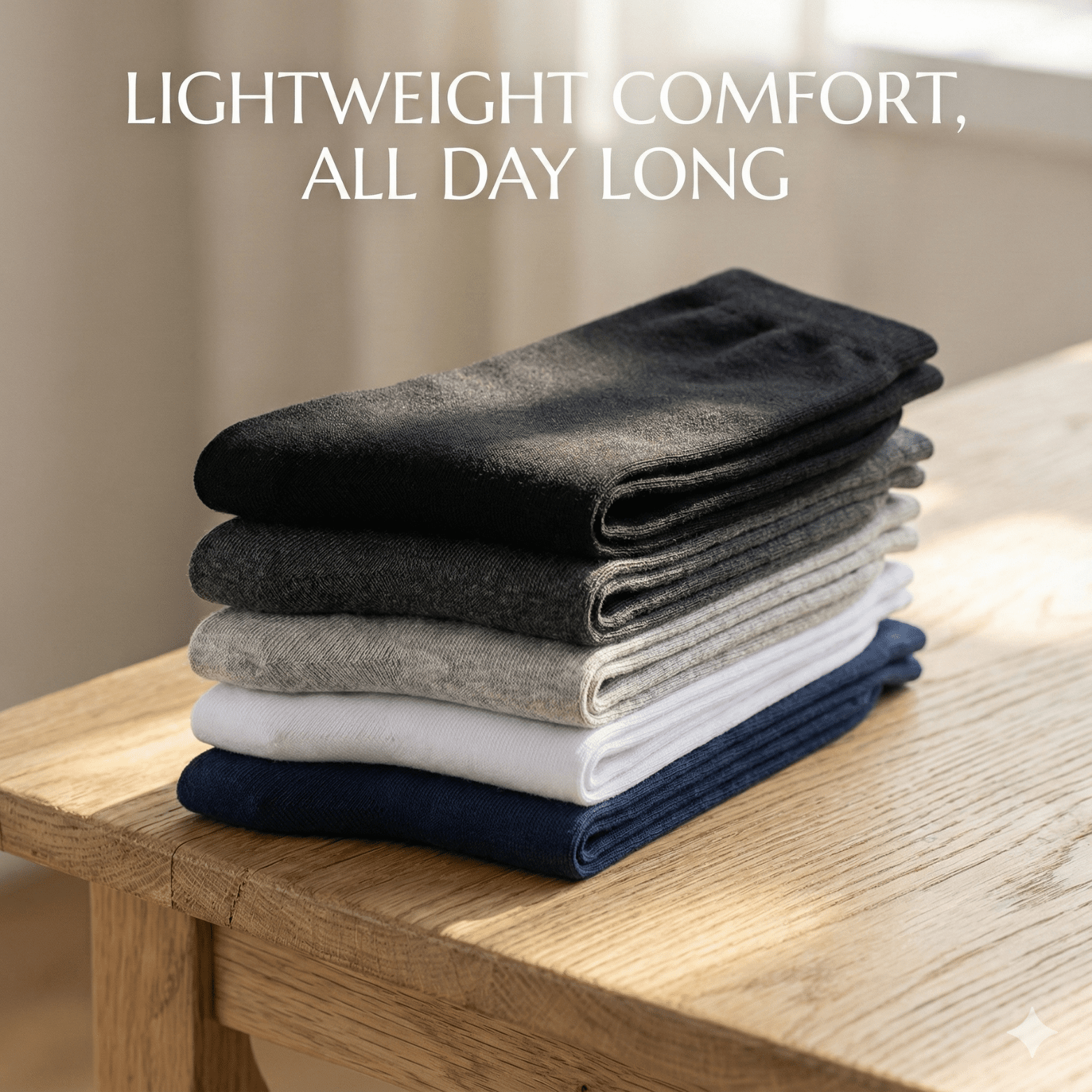 Men’s Cotton Business Socks 10 Pack – Breathable - The Crew