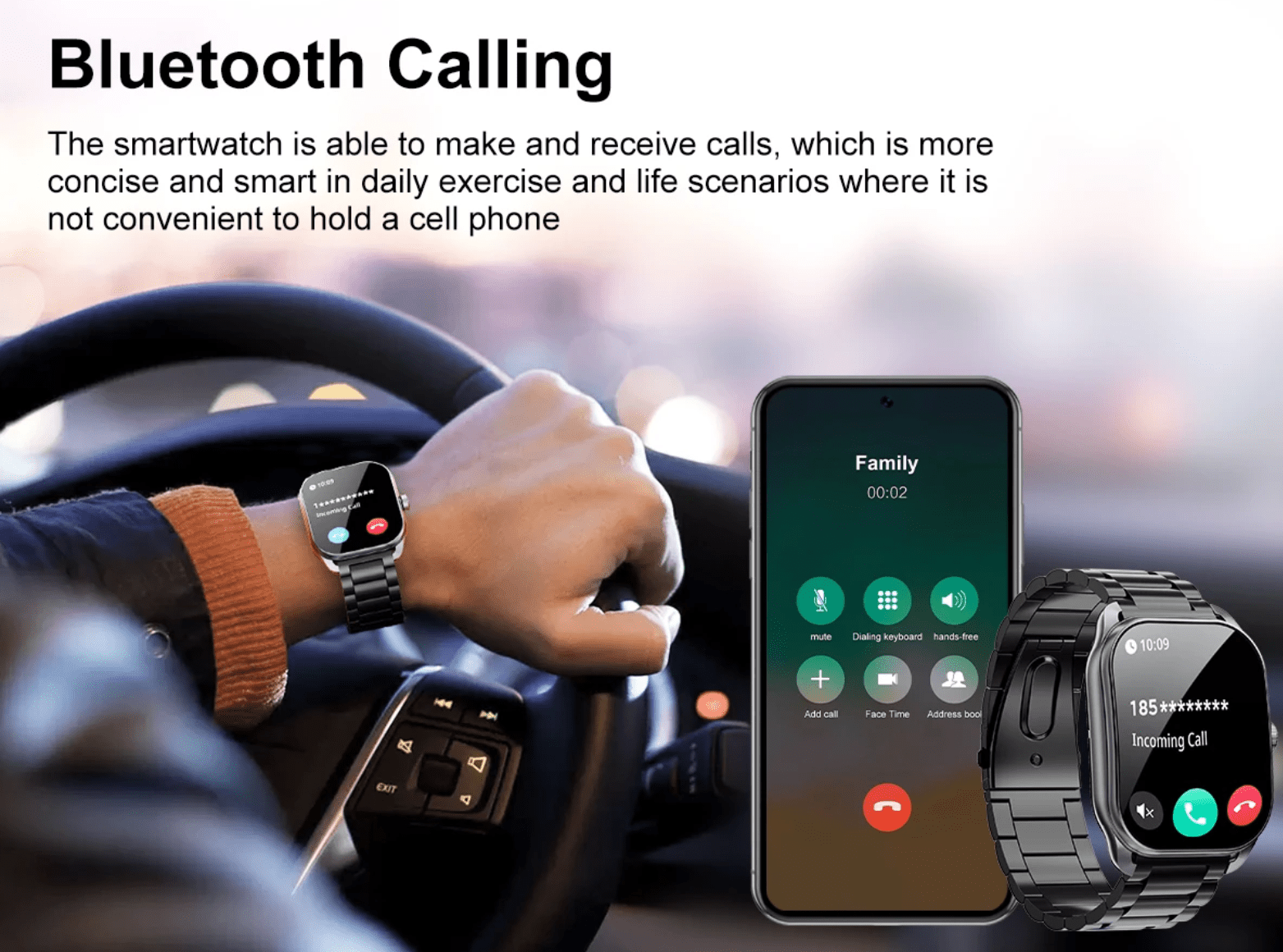 Karchilor Smartwatch for Men – Bluetooth Call IP68 Fitness - The Crew