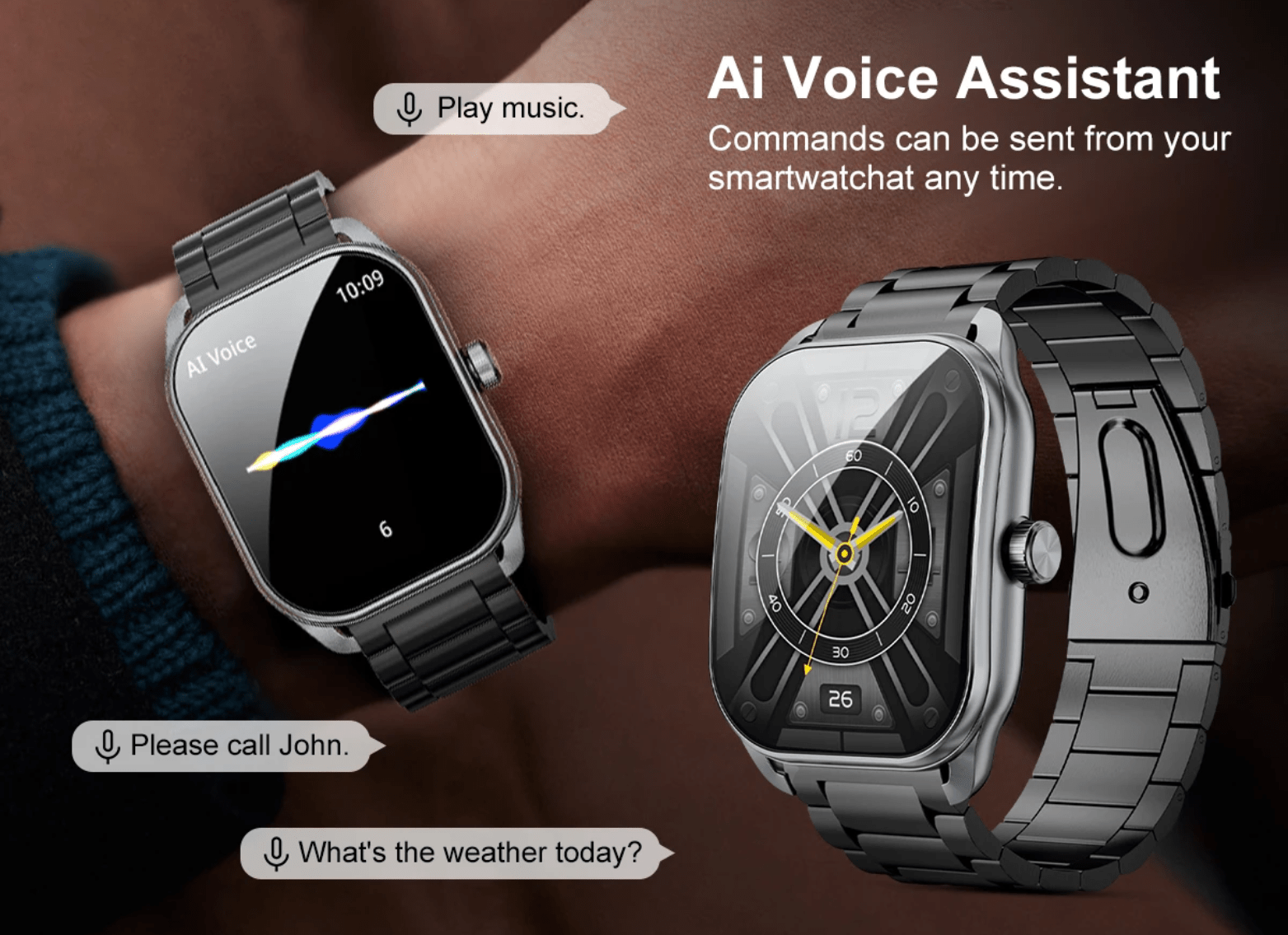 Karchilor Smartwatch for Men – Bluetooth Call IP68 Fitness - The Crew