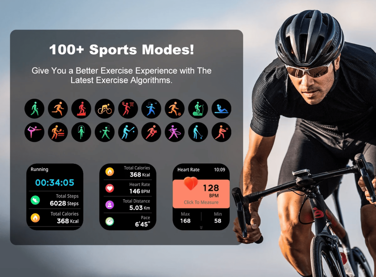 Karchilor Smartwatch for Men – Bluetooth Call IP68 Fitness - The Crew