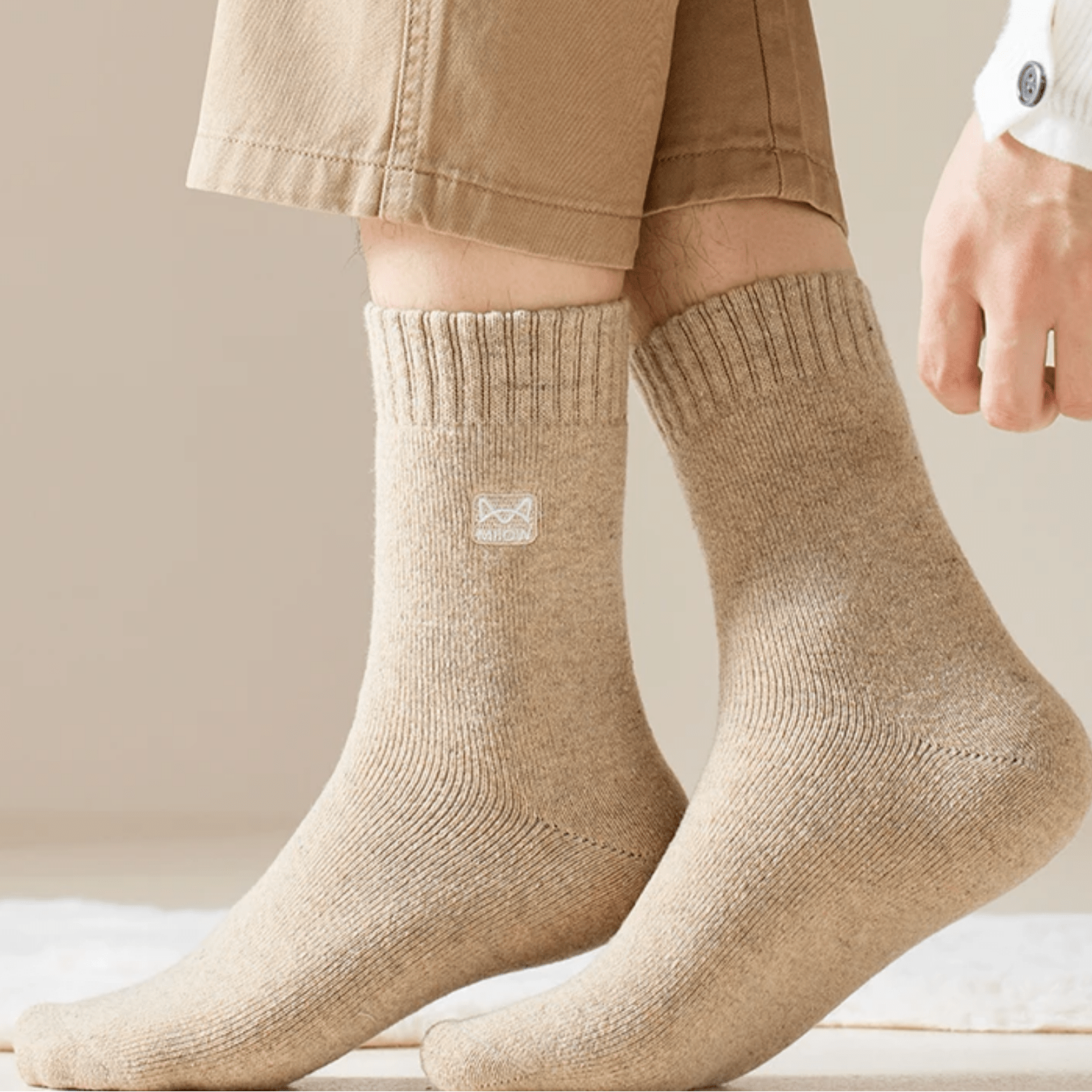 Men’s Merino Wool Thermal Winter Socks – Extra Warm - The Crew