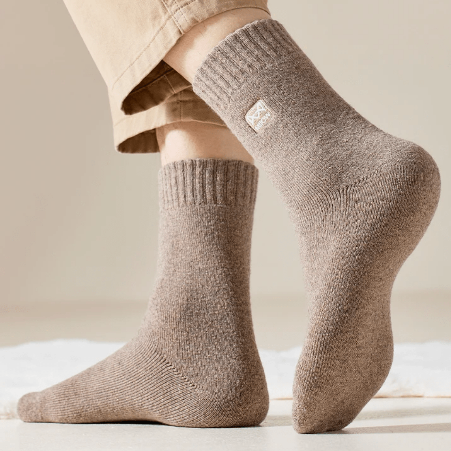 Men’s Merino Wool Thermal Winter Socks – Extra Warm - The Crew