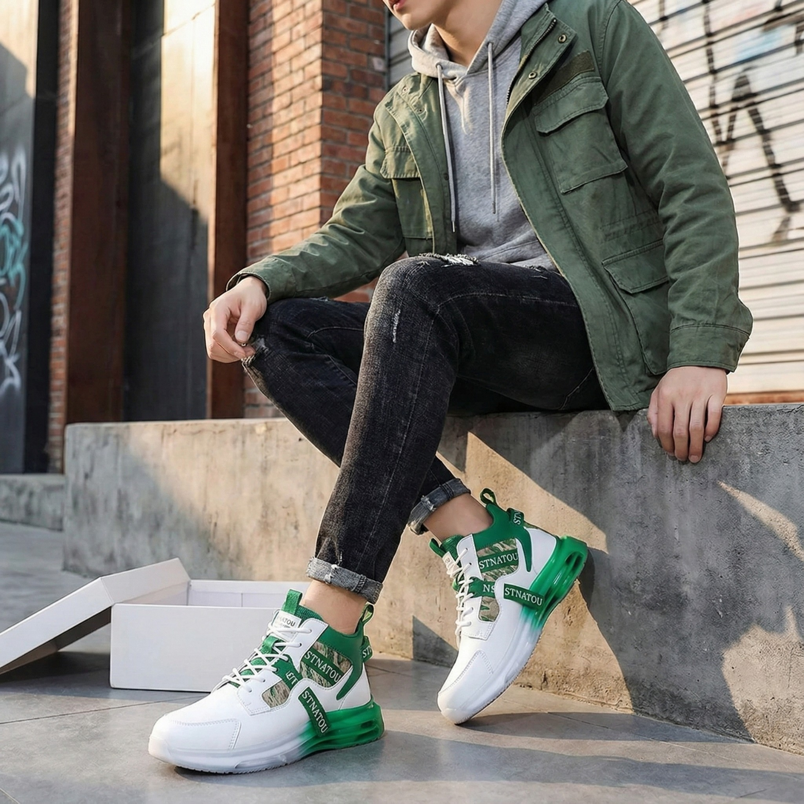 Ultra-Light Height Boost Sneakers