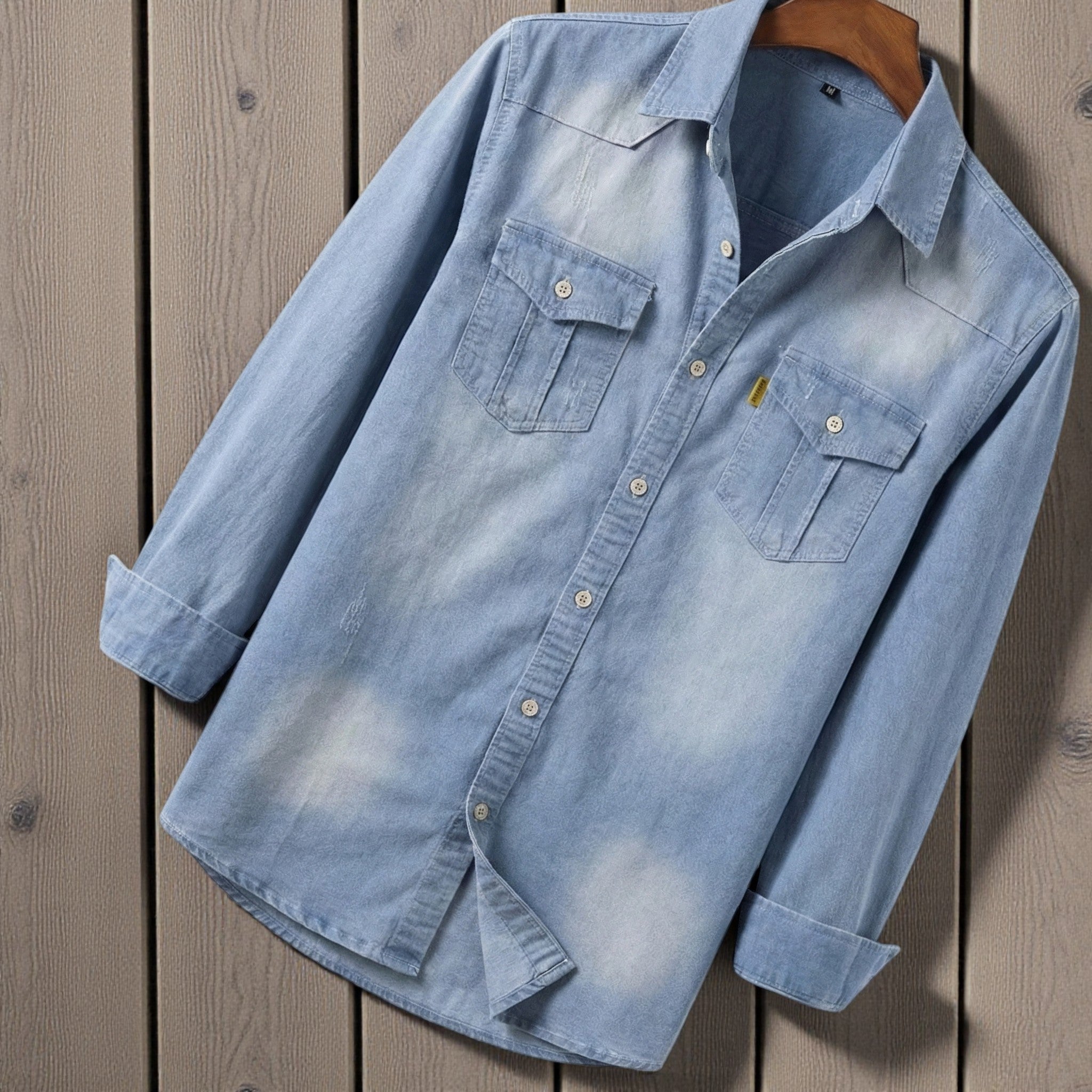 Slim Fit Denim Shirt