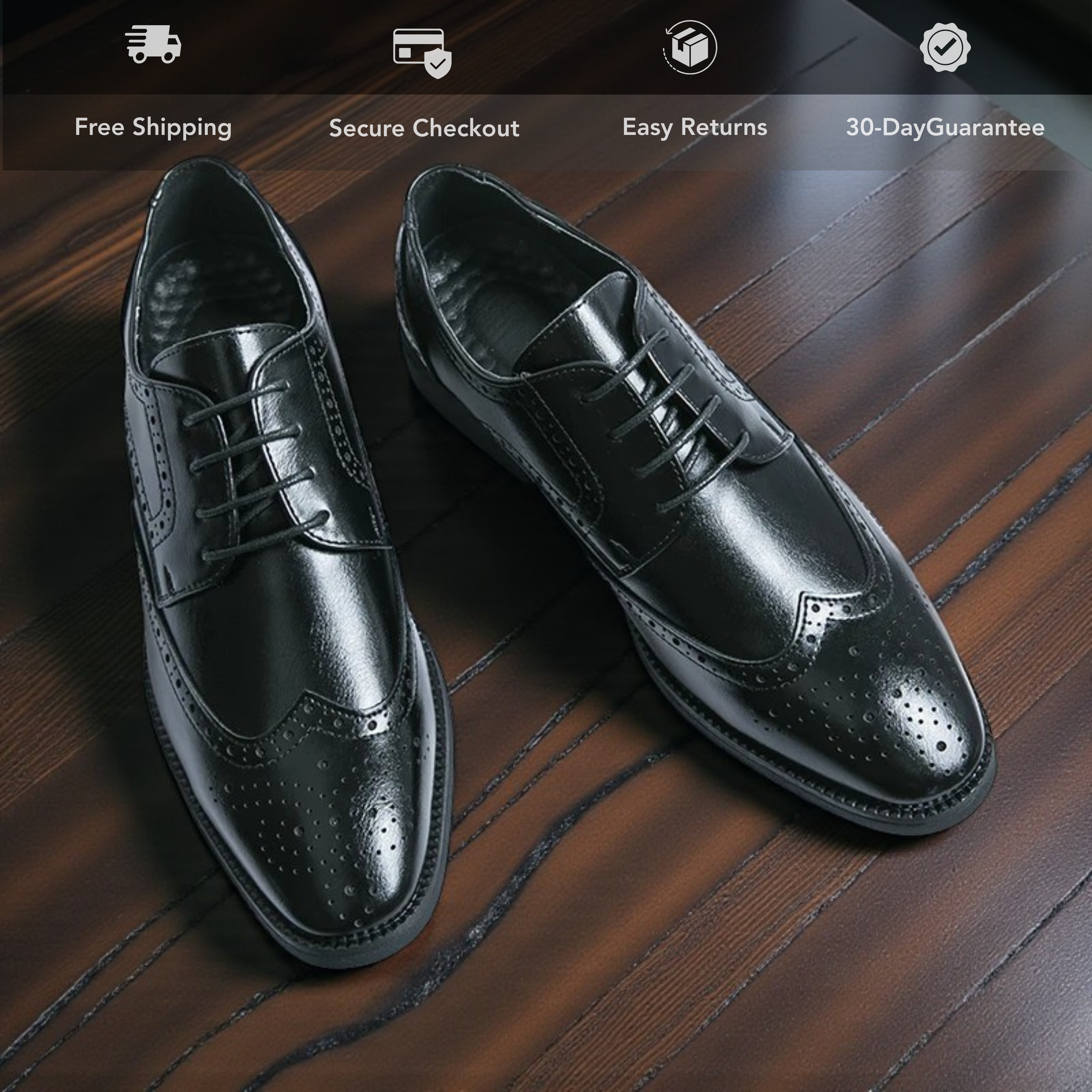Full-Grain Leather Dress Shoes