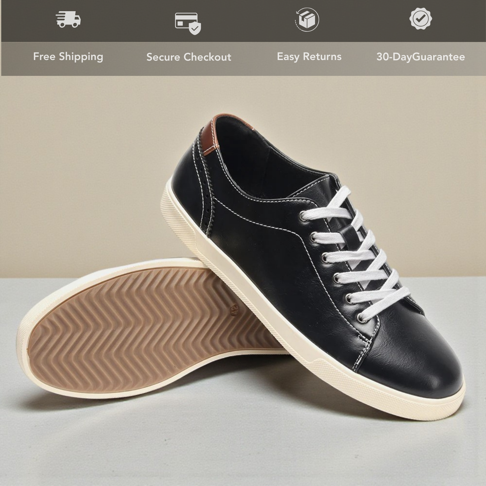 Men’s Premium Leather Sneakers