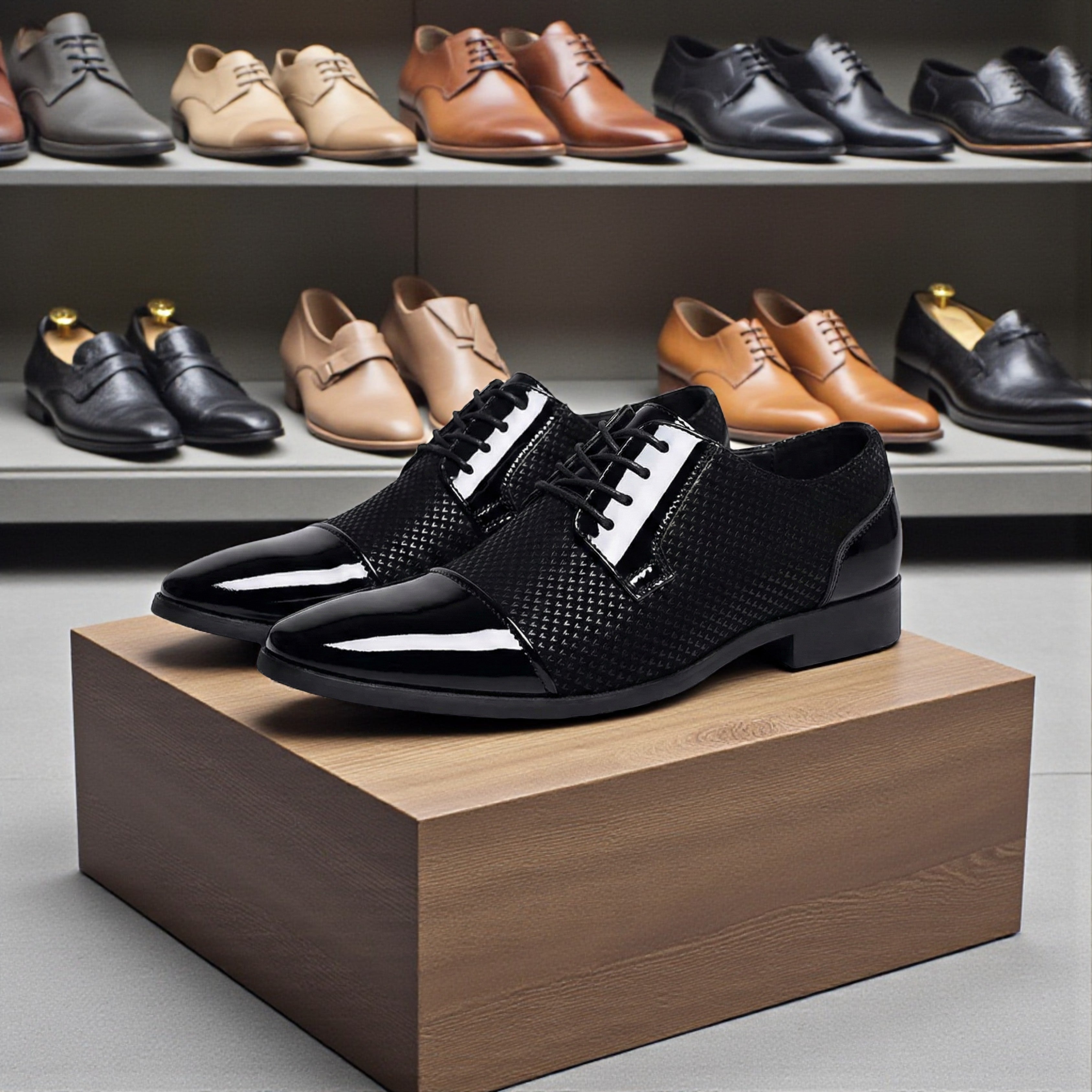 Classic Black Oxford Shoes