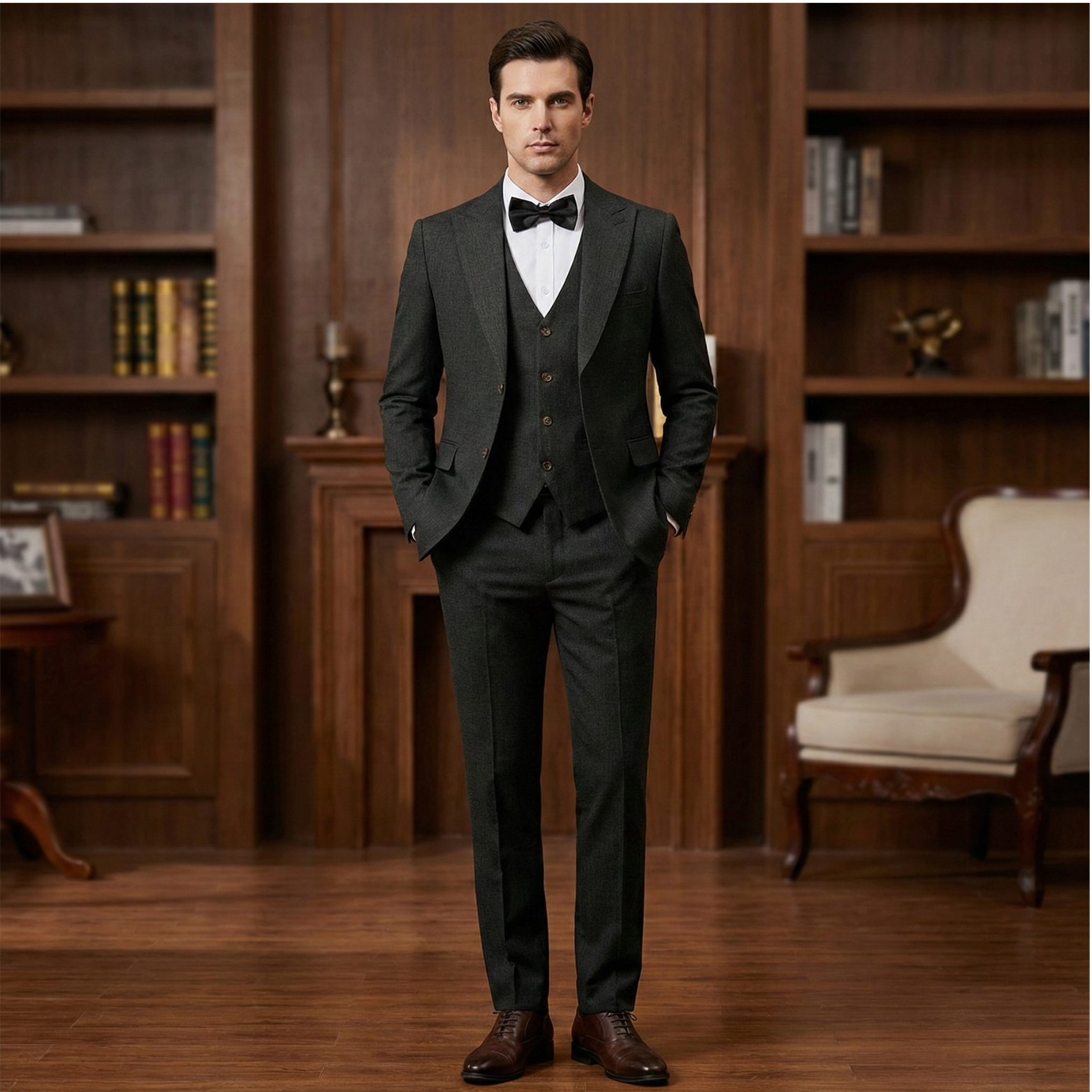 Men’s 3-Piece Luxury Suit