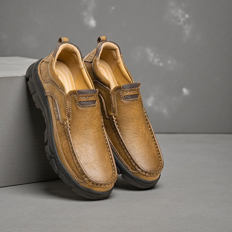 Men’s Slip-On Leather Loafers