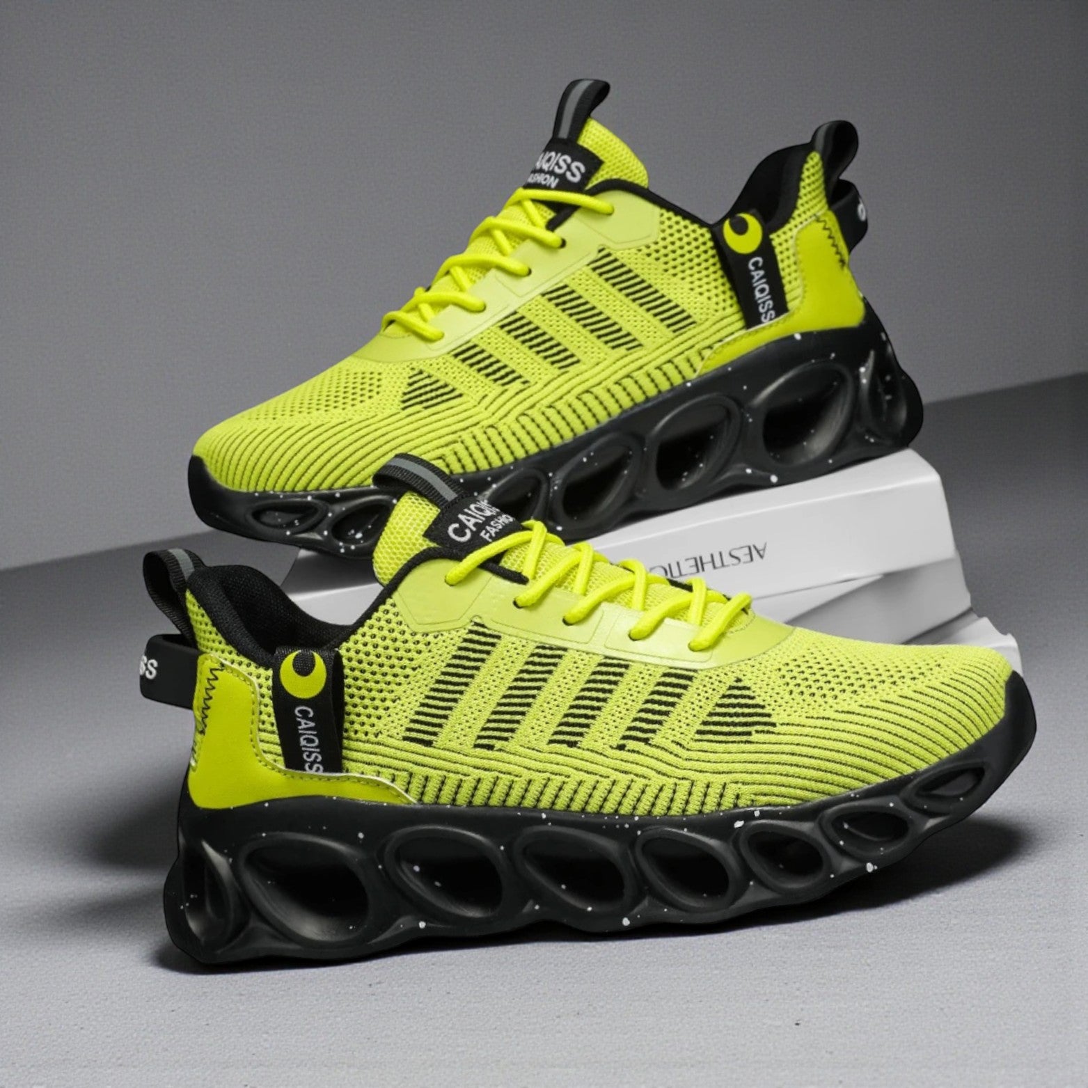 Shock-Absorbing Blade Sneakers