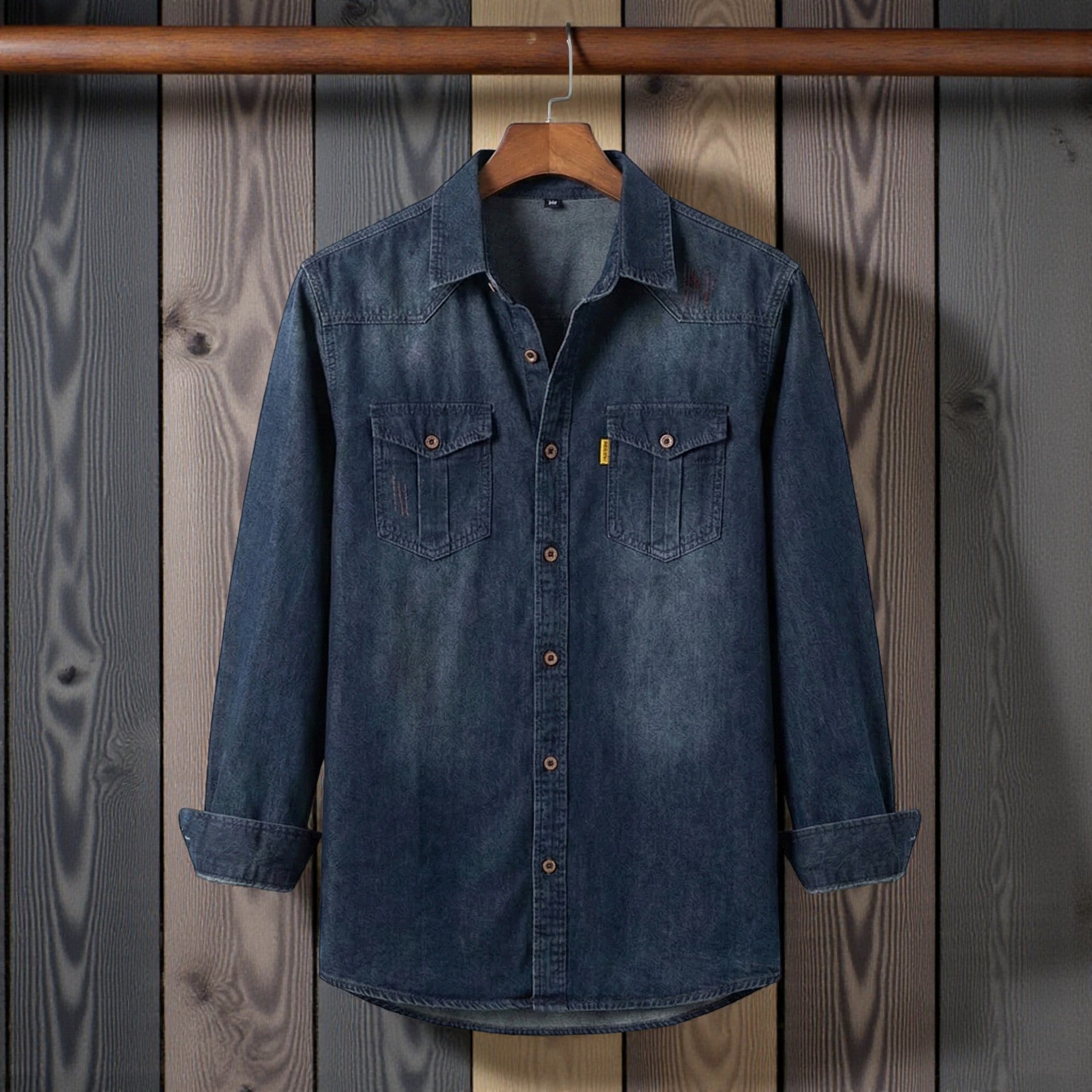Slim Fit Denim Shirt