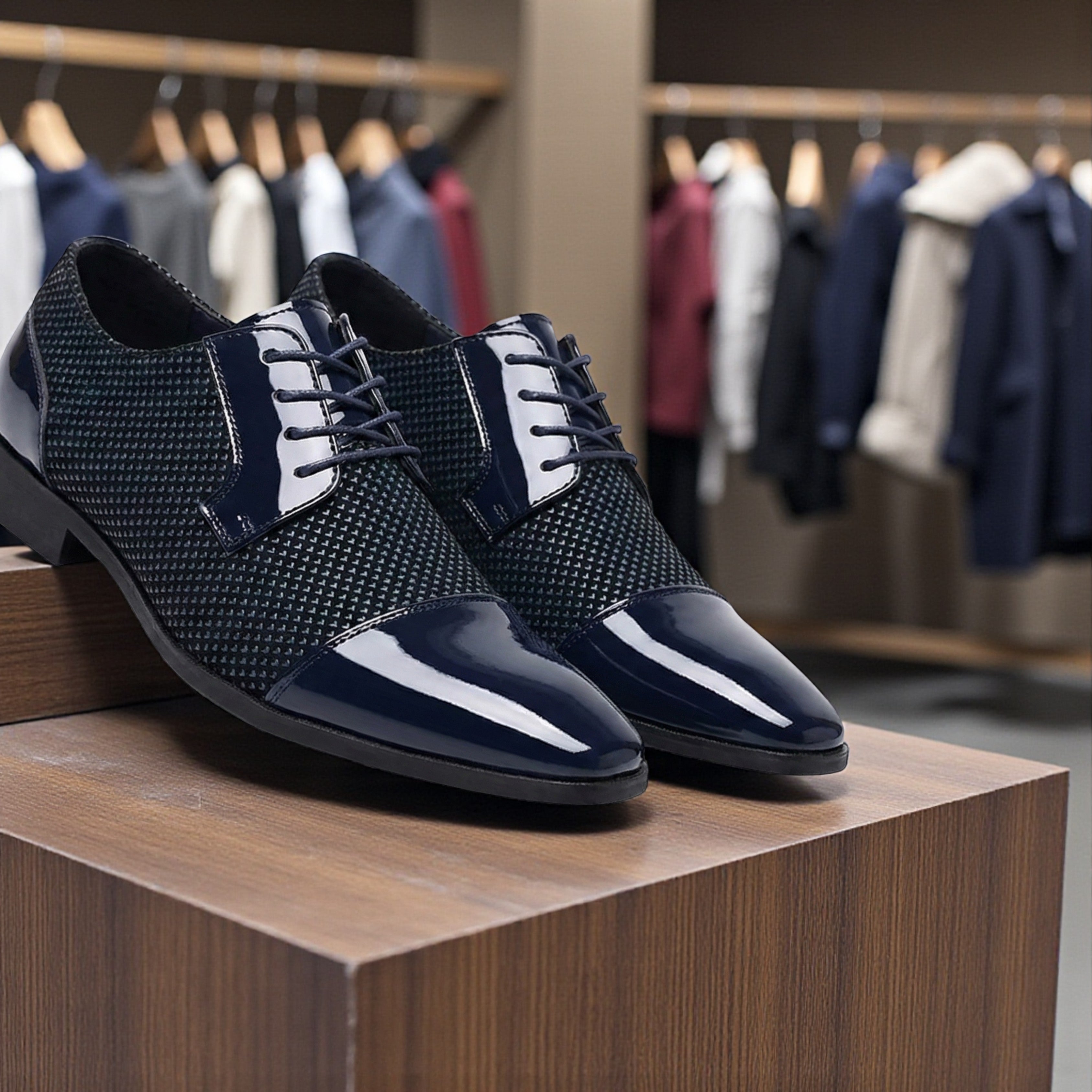 Classic Black Oxford Shoes