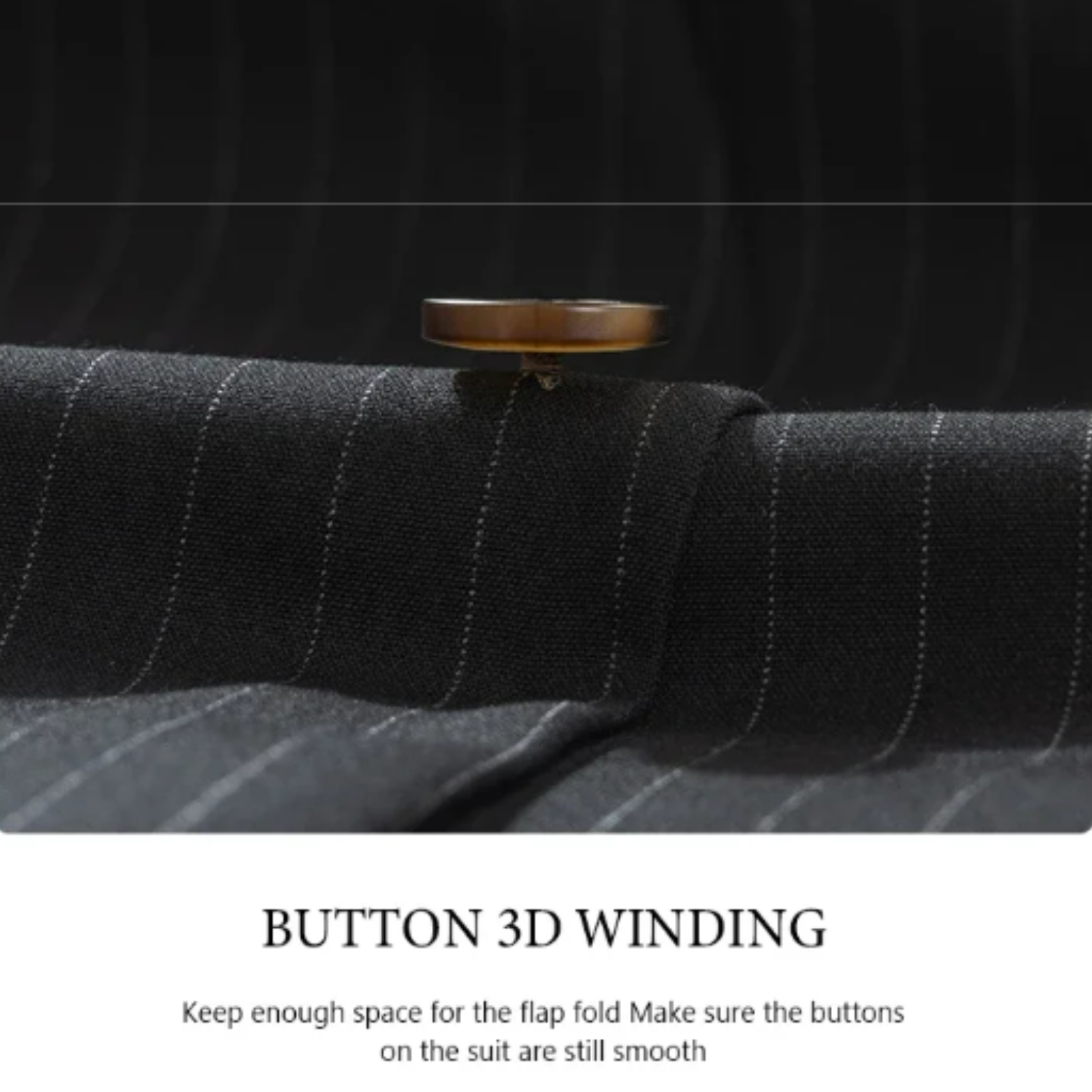 Men’s Classic Striped Suit