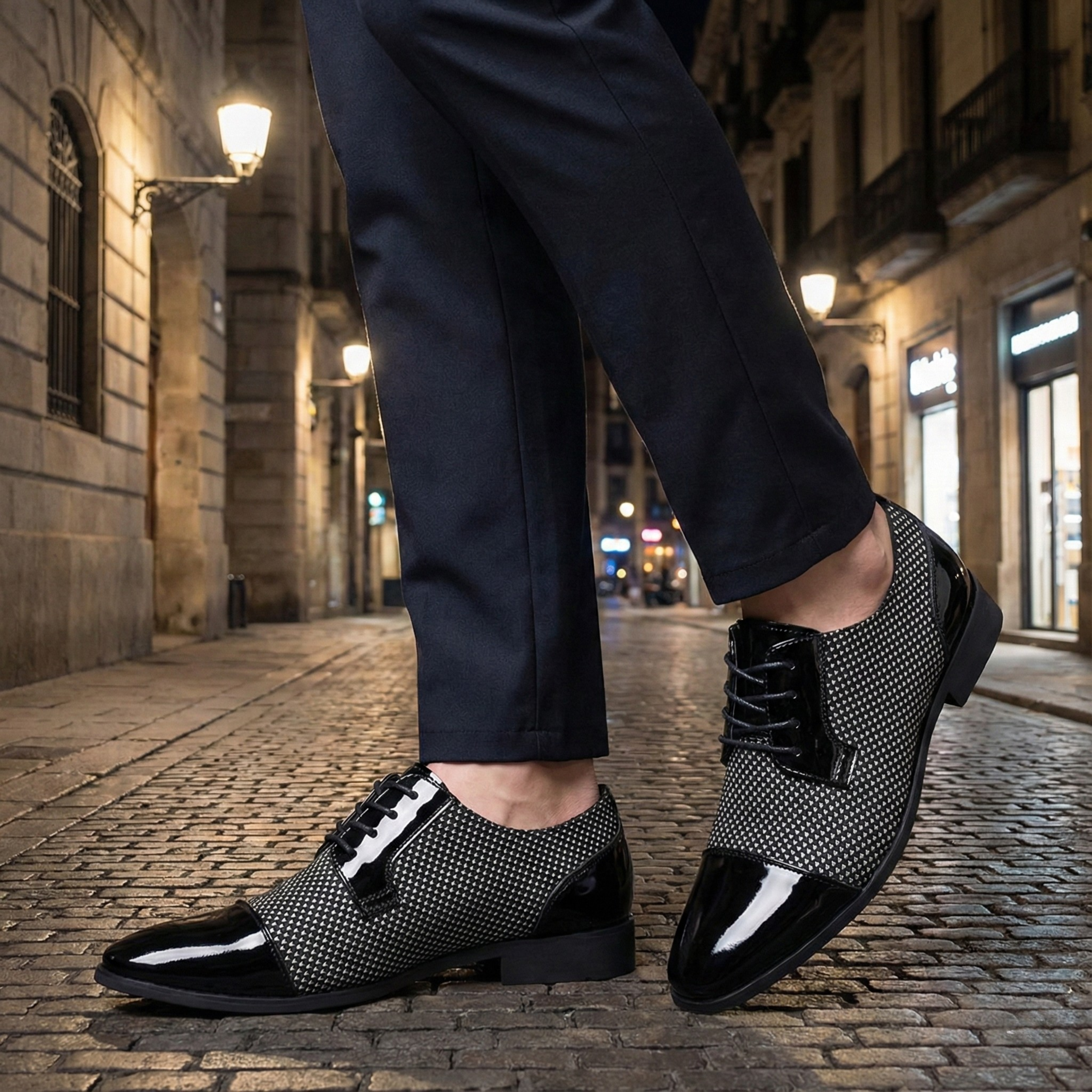 Classic Black Oxford Shoes