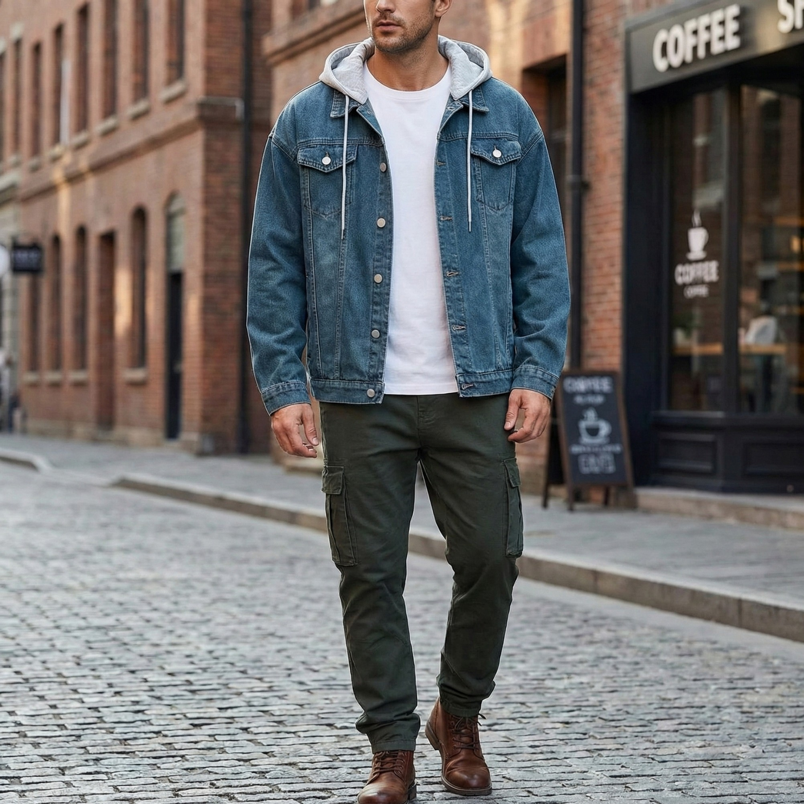 Classic Denim Jacket Men