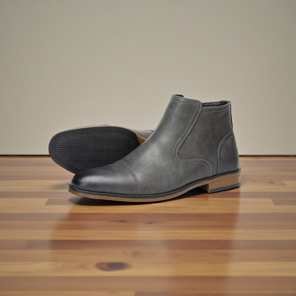 Men’s Comfortable Ankle Boots – Lightweight Everyday - The Crew