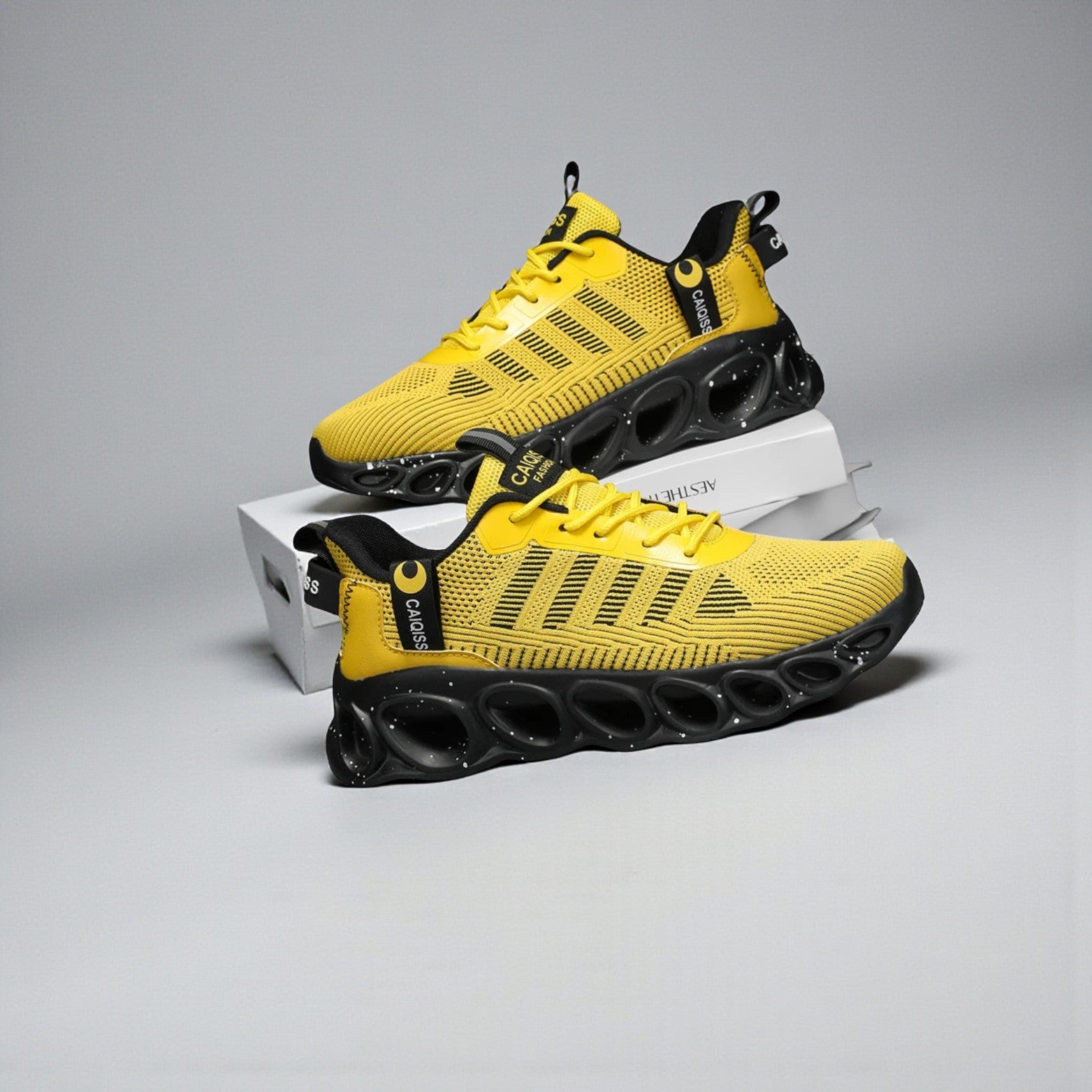 Shock-Absorbing Blade Sneakers