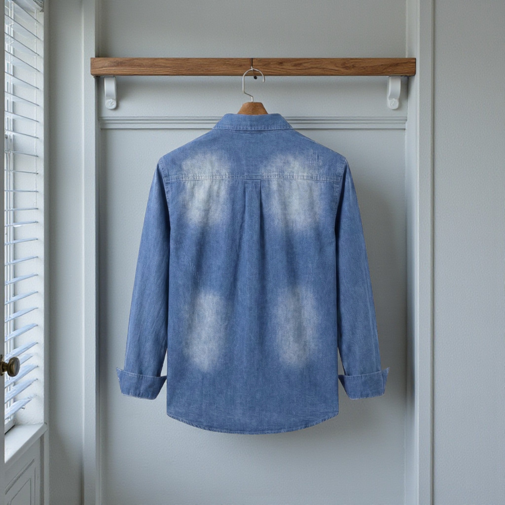 Slim Fit Denim Shirt