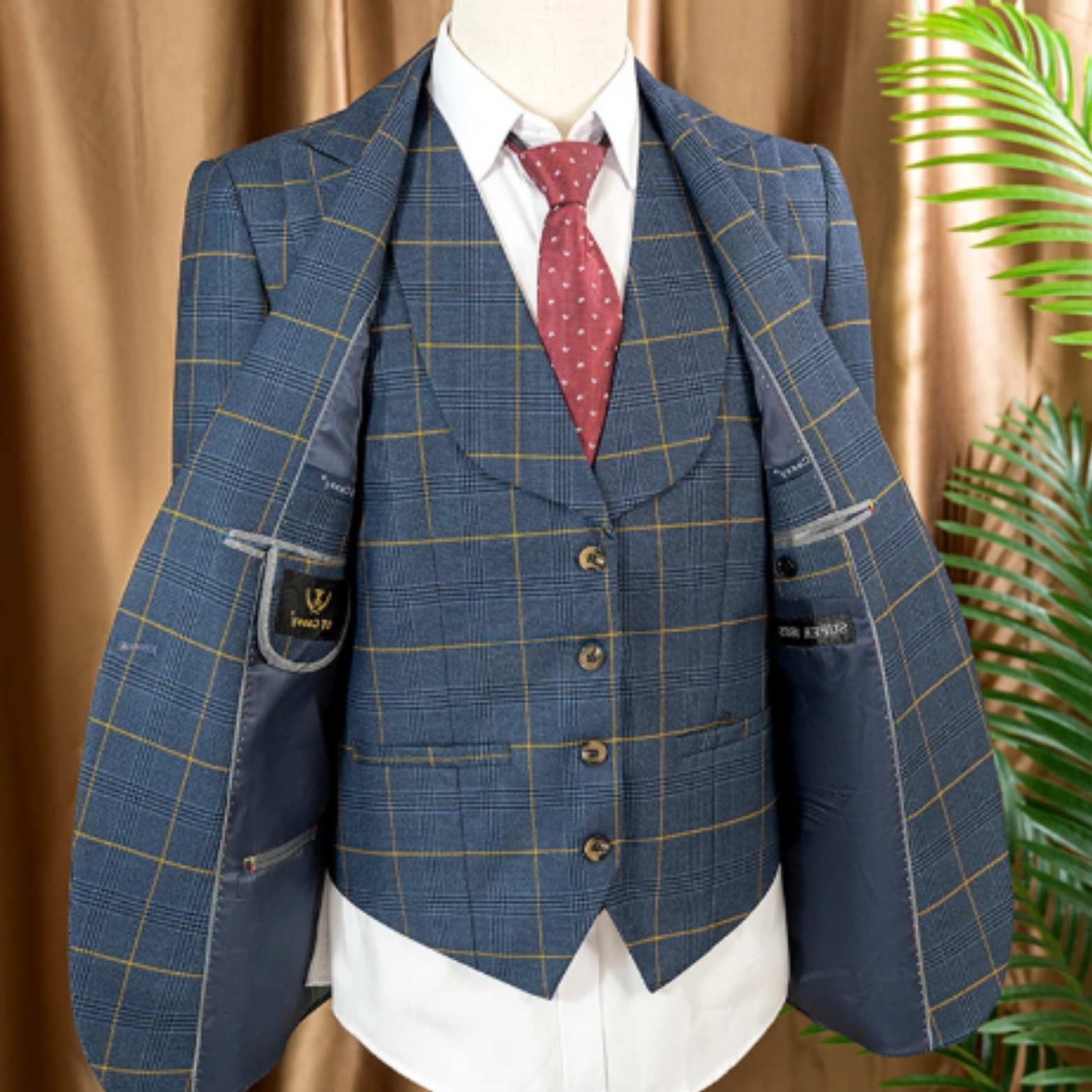 Men’s 3-Piece Formal Suit