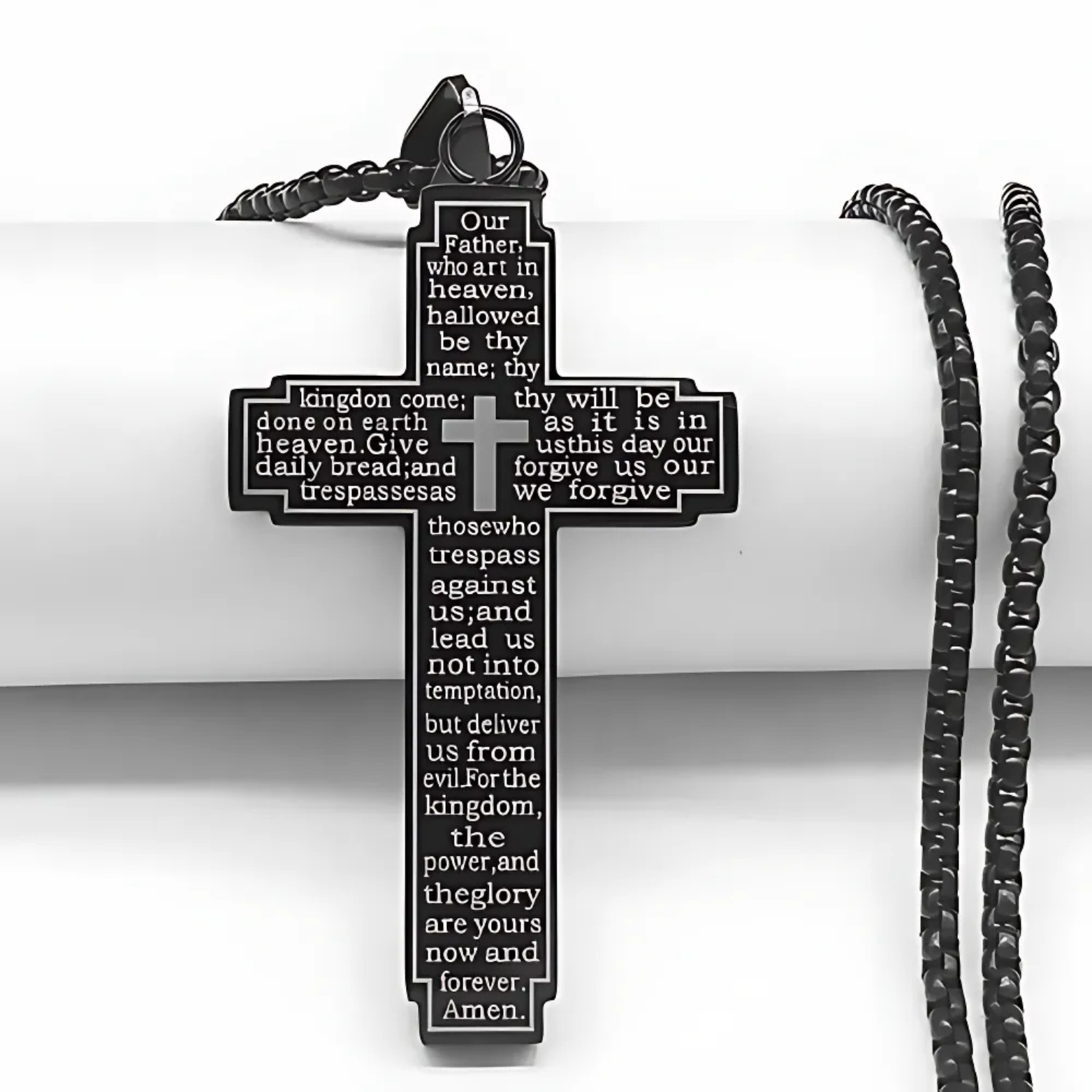 HNSP Stainless Steel Cross Chain