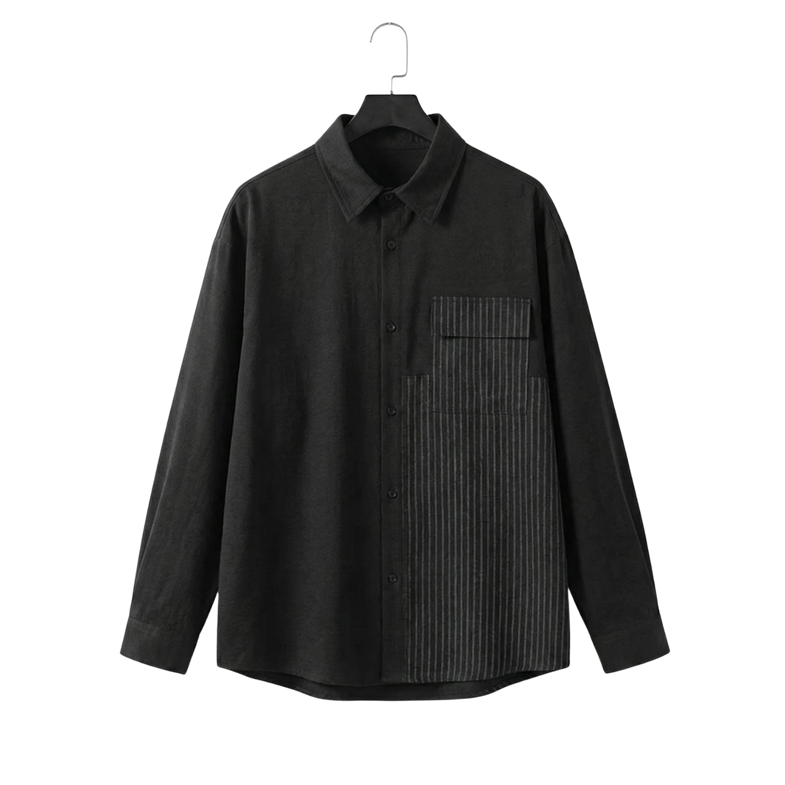 Color-Block Streetwear Shirt