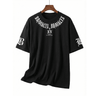 Men’s 3D Letter Graphic Tee – Bold Streetwear Style - The Crew