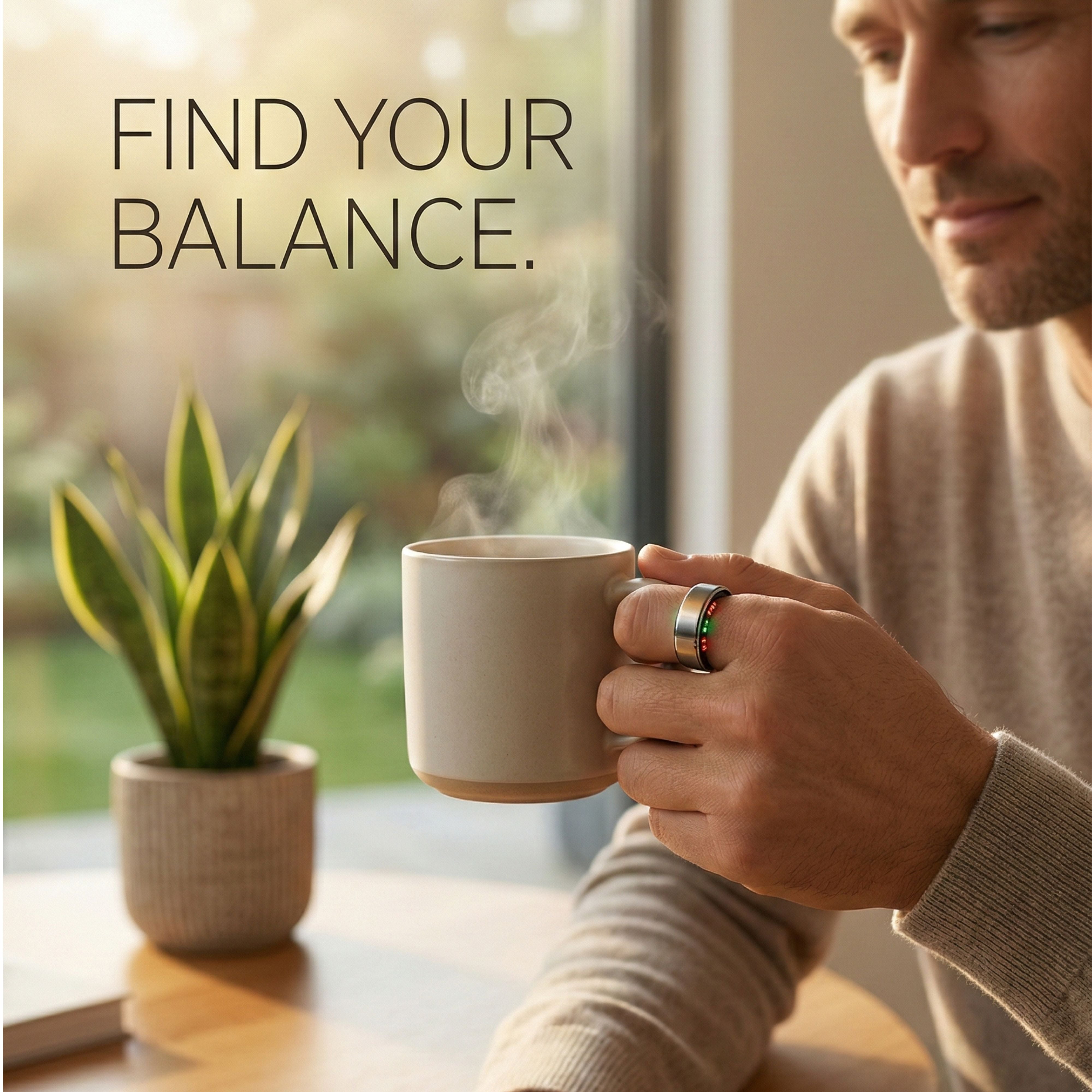 Smart Health Ring Wellness Tracking – Lifestyle Health Monitoring