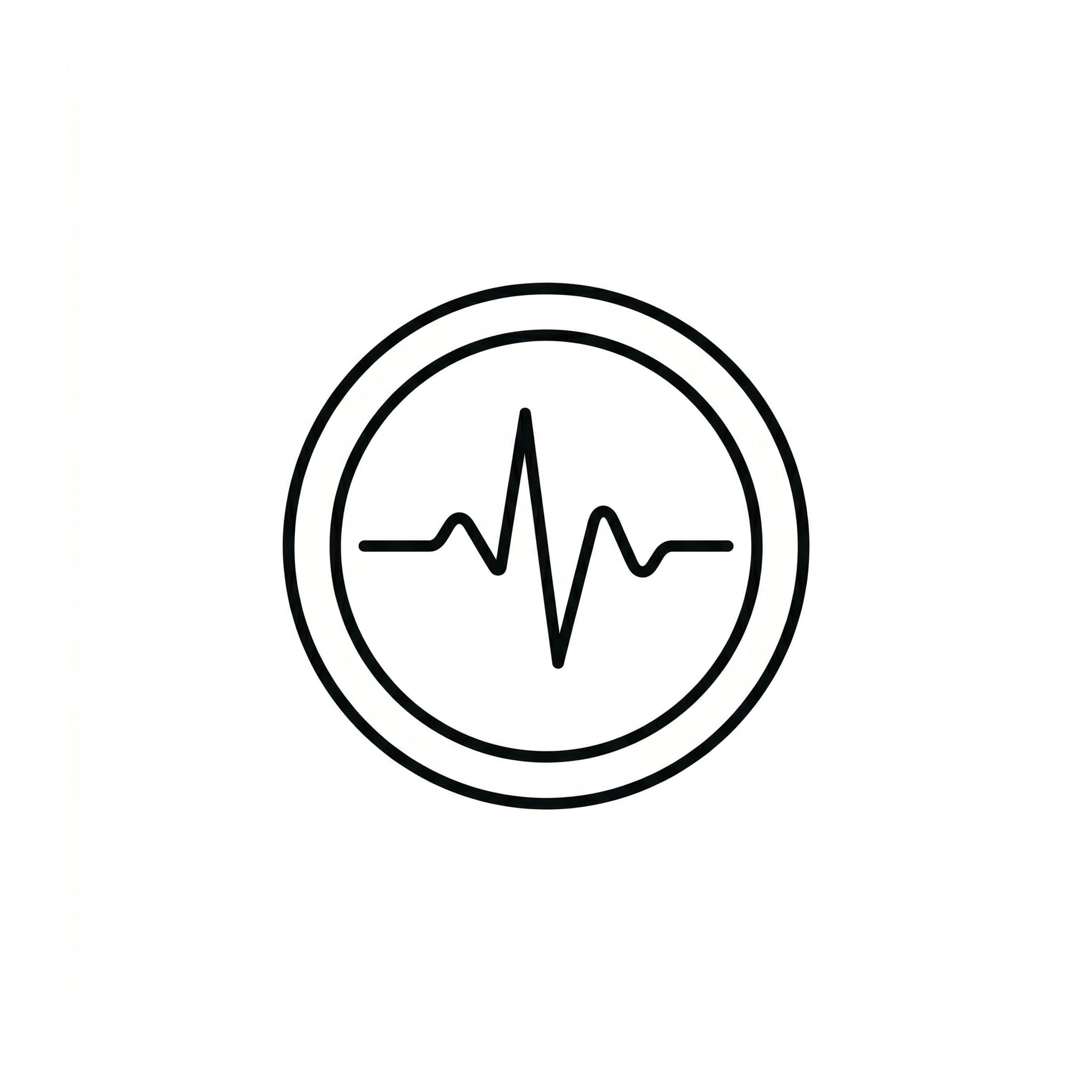 Smart Ring Heart Rate Monitor Minimal Icon