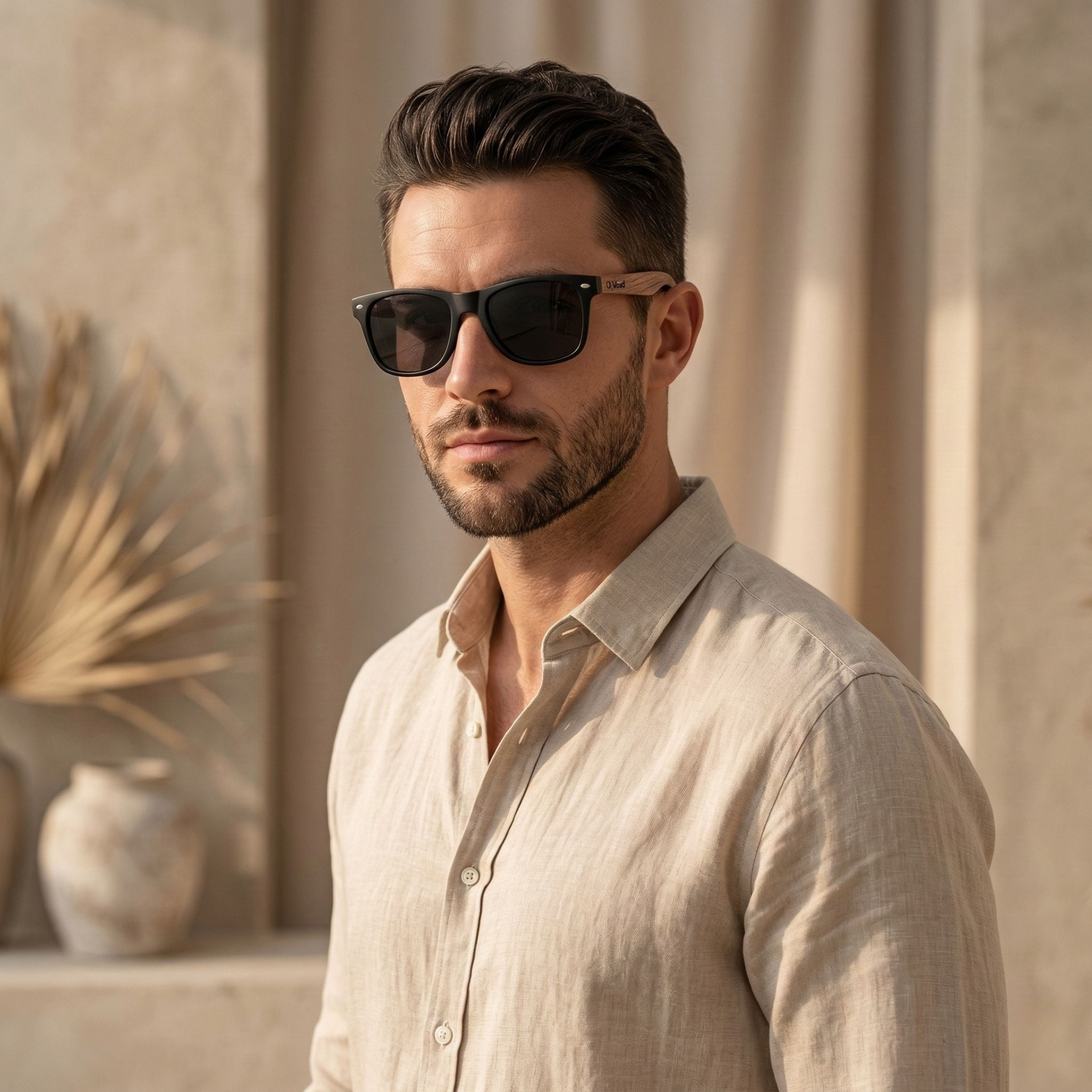 Natural Wood Sunglasses for Men – Premium Style